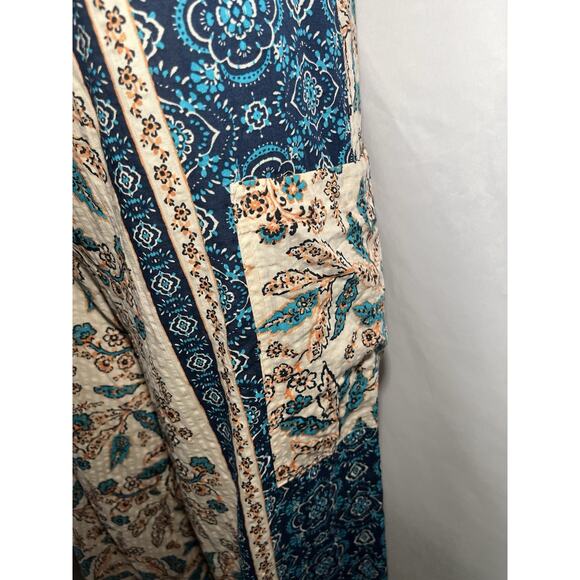 Tysa Romper Womens 0 XS/S Crop Ikat Tie Straps Boho Jumper One Piece Rel… - Picture 5 of 12